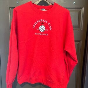 Haikyu!! Nekoma High Embroidered Glidan Heavy Blend Sweatshirt XL